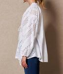 Блуза Bagutta белого цвета - фото 2