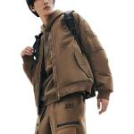 Куртка cf logo куртка-бомбер Li-Ning, зеленый - фото 2