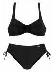 Комплект бикини LASCANA, черный - фото