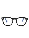 Очки TOM FORD Eyewear в квадратной оправе, черный - фото