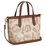 COACH Городская сумка тоут из прорезиненного хлопка - фото 2