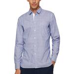 Мужская рубашка HUGO BOSS, темно-синий - фото 5