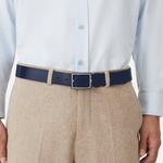MONTBLANC Реверсивный кожаный ремень, Blue - фото 3