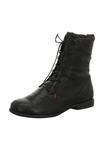 Ботильоны из кожи наппа Think!, черный - фото