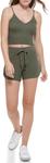 Calvin Klein Women's Essential Basic Everyday Soft Short, Thyme - фото 2