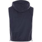 THOM BROWNE Полосатая стеганая худи с молнией, Dark Blue - фото 2