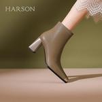 Ботильоны женские Harson, хаки - фото 25