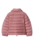 Пуховик в клетку BURBERRY KIDS, розовый - фото 2