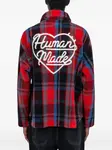 Клетчатый свитшот Human Made, красный - фото 3