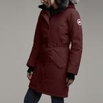 Пуховик женский Canada Goose, красный - фото 4