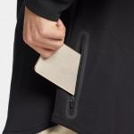 Мужской флисовый пуловер для гольфа Vrst Pinnacle с круглым вырезом, черный - фото 5