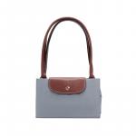 Сумка через плечо le pliage gray LONGCHAMP, серый - фото 7