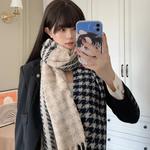 Шарф вязаный унисекс ALIEN BANG, коричневая бабочка в коробке - фото 5