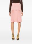 TOM FORD юбка мини с драпировкой, розовый - фото 4