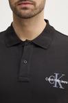 Поло Calvin Klein Jeans, черный - фото 5