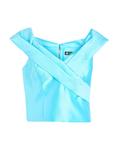 Кроп-топ Camilla  Milano, бирюзовый - фото