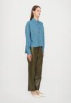 Блуза CLOSED CROPPED FRONT OVERSIZED, Mid Blue/Blue - фото 4