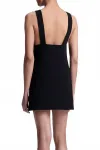 Мини-платье Priscilla черного цвета A.L.C. - фото 2