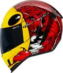 Шлем Icon airform brozak mips, Red/Yellow - фото 2