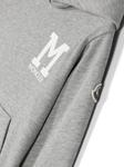 Moncler Enfant худи с логотипом, серый - фото 3