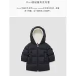 Детская пуховая куртка Moncler, темно-синий - фото 4