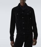 Бархатная куртка Tom Ford, Black - фото 3