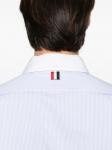 Thom Browne рубашка в полоску, синий - фото 5