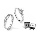 Кольцо Unisex XXOFF, серебристо-белый - фото