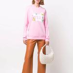 MSGM Розовая толстовка для женщин - фото 4