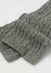 Перчатки Calzedonia Fingerless gloves, Grey/Light Grey - фото 4