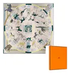 HERMES Шёлковый шарф, Candy Coated Pink - фото