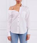 Рубашка женская Blugirl с открытым плечом, белый - фото