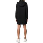 Женское черное платье с длинными рукавами MOSCHINO - фото 6