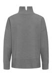 Джемпер ONLY COCO LIFE HIGH NECK KNT, Medium Grey Melange/Grey - фото 4
