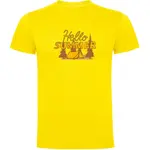 Футболка Kruskis Hello Summer, желтый - фото