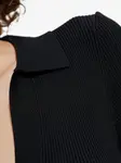 Платье-поло в рубчик Kamelia IRO, черный - фото 4