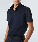 Хлопковая поло Kiton, темно-синий - фото 5