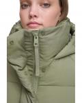 Пуховик Levi's Quilted Hooded Bubble Puffer, цвет Lichen Green - фото 2