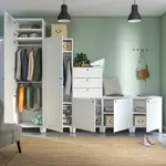 Ящик, белый, 60x57x20 см, SANNIDAL IKEA - фото 4