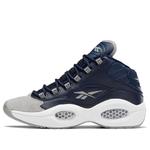 Кроссовки question mid 'georgetown' Reebok, серый - фото