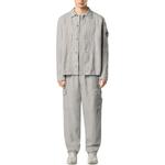 Льняная рубашка STONE ISLAND, серо-белый - фото 5