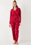 Пижамный комплект REGULAR FIT SET LELA, красный - фото 7