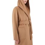 МаксМара Поясное пальто, Коричневый - фото 5