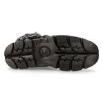 391-S18 Кожаные полусапоги New Rock, черный - фото 6