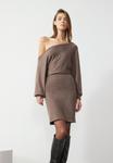 Платье-джемпер Anna Field, коричневый - фото 4