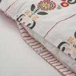 Пододеяльник и 2 наволочки IKEA ÅKERKULLA, 200x230/50x80 см, цвет flower - фото 3