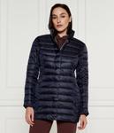 Куртка женская Ea7 стеганая на молнии, синий - фото