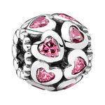 Pandora Серебряный кулон с цирконием Unisex Silver - фото 5