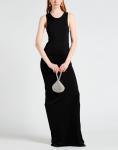 Макси платье Saint Laurent, черный - фото 2