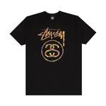 Футболка Stussy Glass Link 'Black', черный - фото